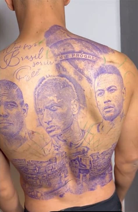 Meu Deus Do C U Ronaldo Reage A Homenagem De Richarlison Em Tatuagem