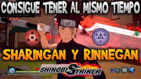 SHARINGAN Y RINNEGAN AL MISMO TIEMPO BUILDS Naruto To Boruto