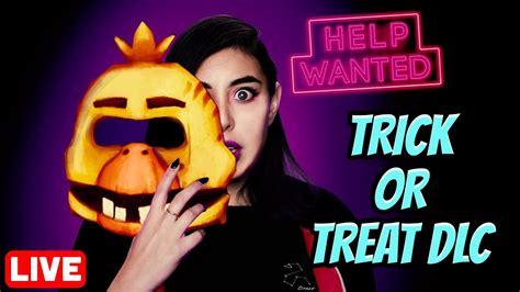 Lets Go Trick Or Treating Five Nights At Freddys Vr Trick Or Treat Live Youtube