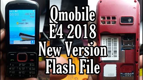 Qmobile E4 2018 New Version Flash File 100 Work Tested Youtube