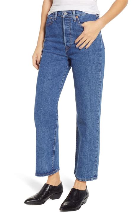 Levis® Ribcage Super High Waist Straight Leg Jeans Georgie