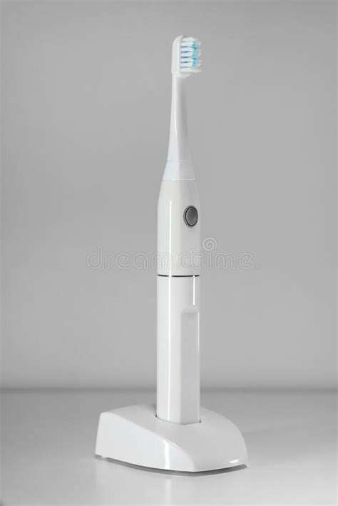 Electric Ultrasonic Toothbrush Stock Photo Image Of Electrical