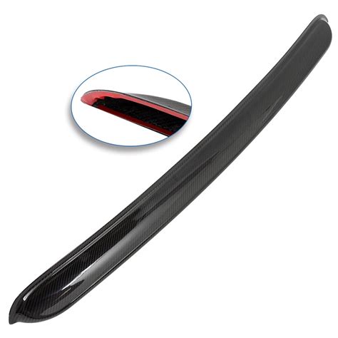 SCITOO Carbon Fiber Rear Window Roof Spoiler Fit For 2008 2021 For