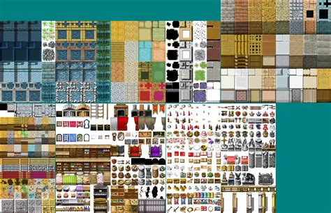 RPG Maker VX Ace TileSet Template