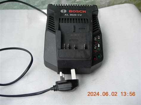 Bosch Al Cv V Cordless Li Ion Battery Charger Rotak Mower