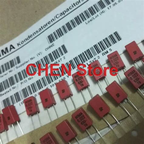 Pcs Wima Mkp Mm Polypropylene Film Capacitor Mkp V Pf