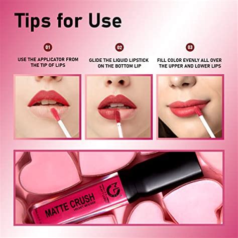 Mattlook Matte Crush Velvet Mousse Lipstick Hot Red 10ml Colombo Mall
