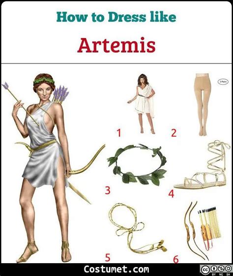 Greek Goddess Costume Diy Artemis