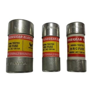 FUSEGEAR 100A HRC Fuse Link Cut Out Fuse Shopee Malaysia