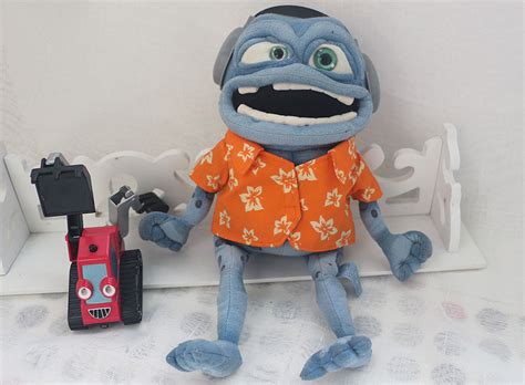 13 inch 1pcs Crazy Frog Plush Toy Gift for Children Birthday Christmas ...