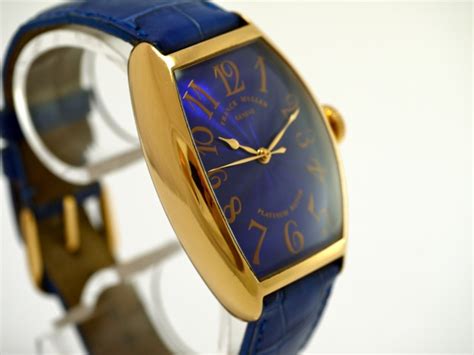 Frank Muller Casablanca Ref 5850 SC In 18k Yellow Gold With Enamel Dial