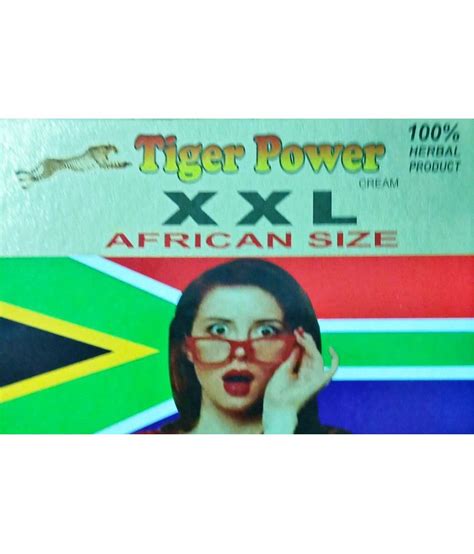 Tiger King XXL African Size Cream For Men 25 Gm Each 100 Herbal