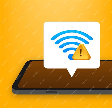 Premium Vector No Internet Connection Found On Smartphone Lost