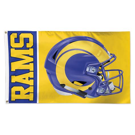 Los Angeles Rams Helmet - National Capital Flag