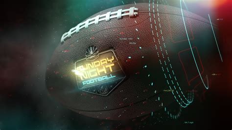 Sunday Night Football on NBC on Behance