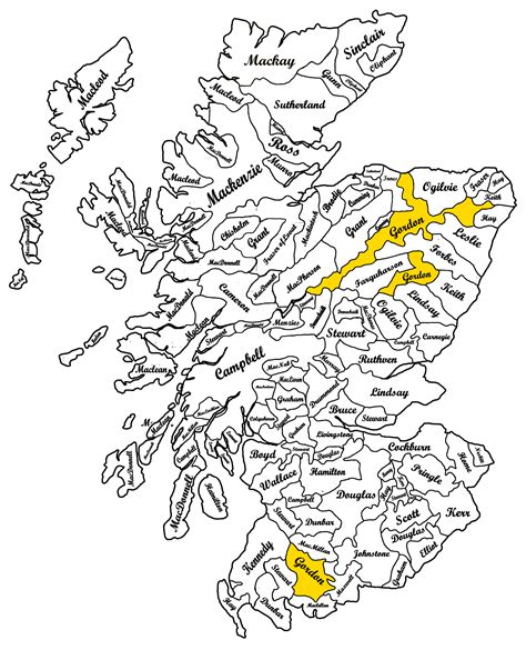 Clan Gordonhouse Of Gordon Bagtown Clans