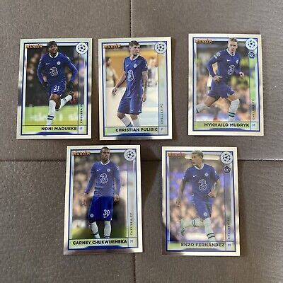 Topps Chrome Ucc Merlin Chelsea Mudryk Rc Enzo Fernandez