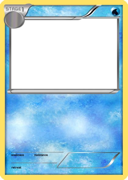 Blank Fire Pokemon Cards Blank Pokemon Card | Pokemon card template, Pokemon cards, Pokemon birthday