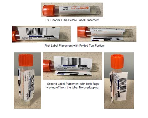 Appropriate Labeling For Shared Specimen COVID 19 FLU AB PCR