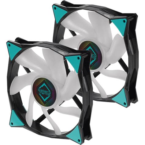 Iceberg Thermal IceGALE ARGB, 2er-Pack 140x140x25mm 500-1600 U/min 36 ...