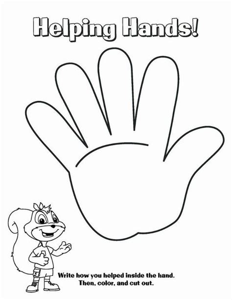 Helping Hands Coloring Pages Sketch Coloring Page The Best Porn