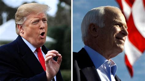 Trump Rips Into Mccains Legacy Support For Iraq War During Speech To