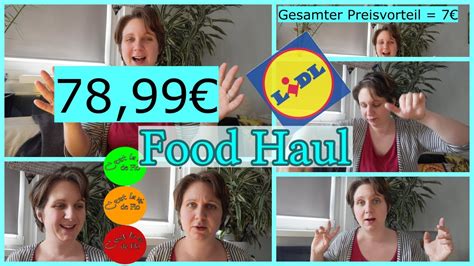 LIDL FOOD HAUL KETO AMPEL Ich brauche Gemüüüüüse