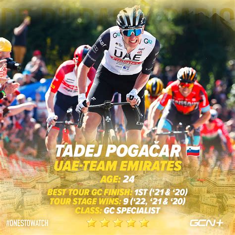 GCN Racing on Twitter Tour de France Rider To Watch Tadej Pogačar