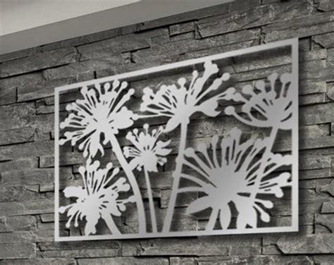 Laser Cut Metal Decorative Wall Art Panel Sculpture For Home Etsy