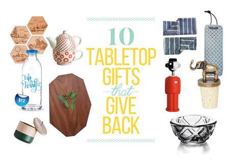 10 Beautiful Gifts That Give Back | Kitchn