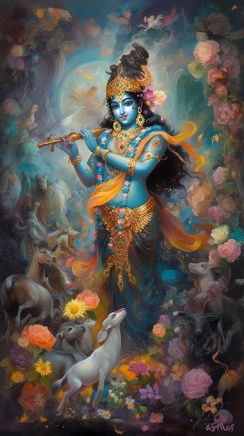 Krishna God Paintings