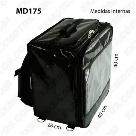 Mochila De Delivery Rappi Expandible 1175 Exmotos Mochilas