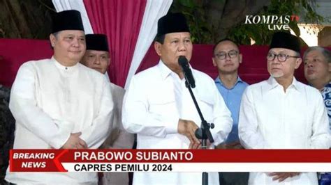 Lewat Telpon Presiden Jokowi Sudah Ucapkan Selamat Kepada Prabowo