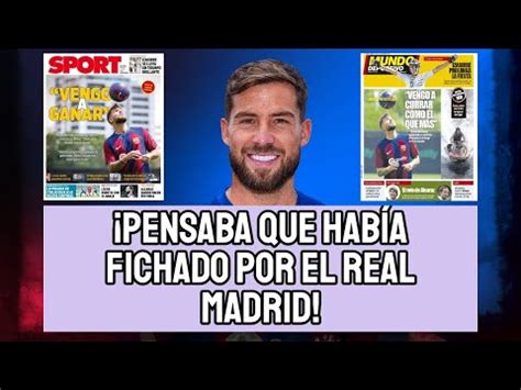 EXCLUSIVA IÑIGO MARTÍNEZ PENSABA QUE HABÍA FICHADO POR EL REAL MADRID