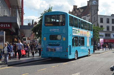 Arriva Midlands 2006 VDL DB250 FJ06ZSY 4753 With Wright Pu Flickr