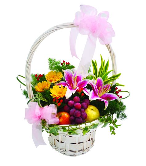 Get Well Flower and Gift Basket