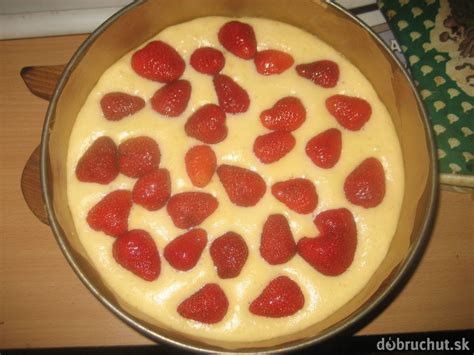 Fotorecept Jahodová Torta S čokoládou A Rebarborovým Krémom