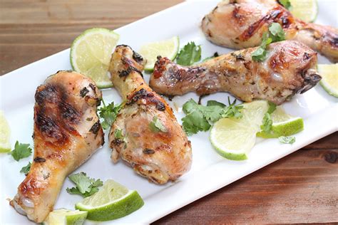 Cilantro Lime Chicken Drumsticks Gather Lemons