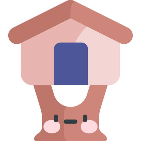 Treehouse Kawaii Flat Icon