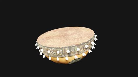 Castagnette African 3D Model - TurboSquid 2211385