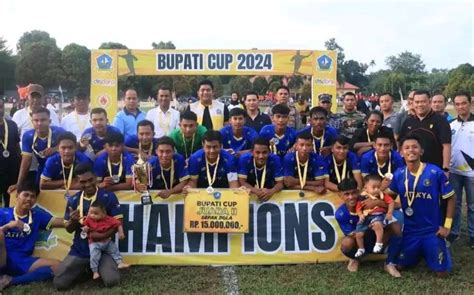 Busung Fc Pemenang Turnamen Sepak Bola Bupati Cup Tahun