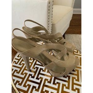 Guess Shoes Guess Nude Strap Pump Heels Size Poshmark