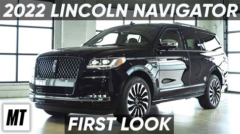 2022 Lincoln Navigator: First Look | MotorTrend | Driiive TV /// Find ...