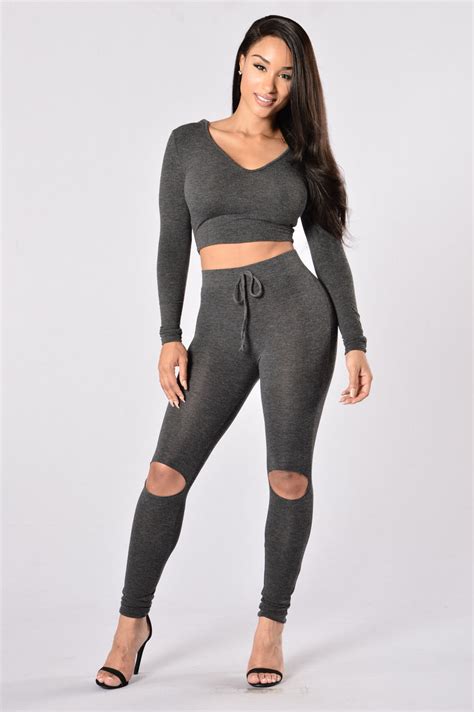 Womens Matching Tops And Bottoms Crop Tops And Hoodies With Leggings