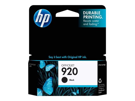 HP 920 Black Original OfficeJet Ink Cartridge Enterprise Government