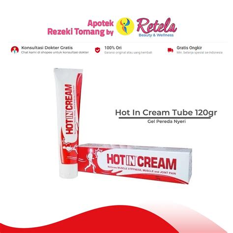 Jual HOT IN CREAM TUBE G N Shopee Indonesia