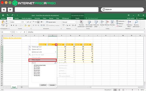 Hacer Un Tabla En Excel Gu A Paso A Paso