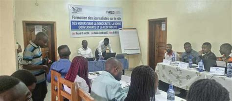 Bukavu JPDDH forme des Journalistes sur le rôle des médias dans la