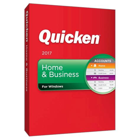 Quicken 170029 Home And Business 2017 Personal Finance And Budgeting