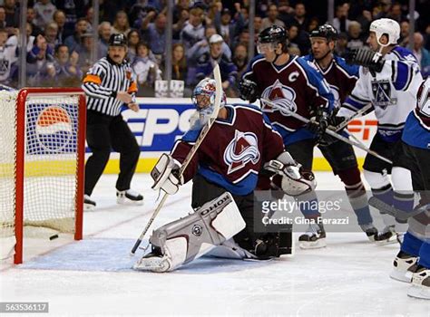 26121 Colorado Avalanche Goalies Stock Photos High Res Pictures And